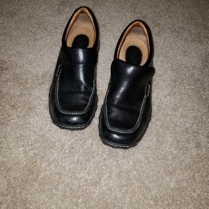 Born men's black leather shoes